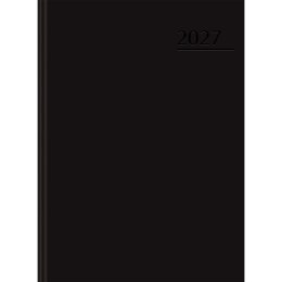 Kalendarz A5 dzienny czarny BASIC 2027r 400213581 TOP 2000