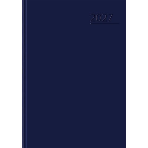 Kalendarz A5 dzienny granatowy BASIC 2027r 400213580 TOP 2000