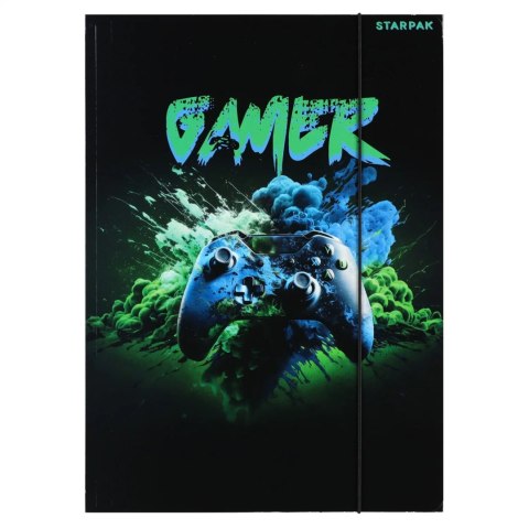 Teczka z gumką A4 PAD GAMER mix 583293 STARPAK