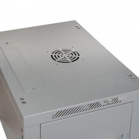 Szafa wisząca jednosekcyjna 19" 6U 368/600/450mm, drzwi szklane, szara (RAL 7035) Szafa wisząca jednosekcyjna 19" 6U 368/600/450mm, drzwi szklane, szara (RAL 7035)