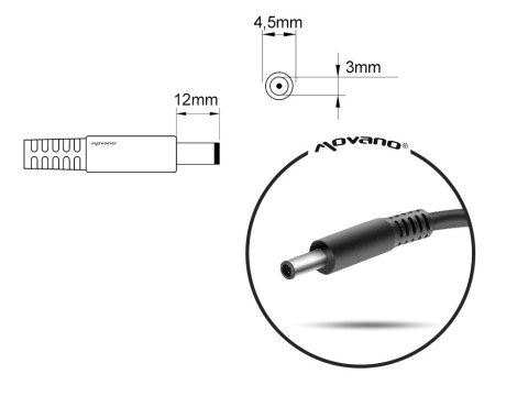 Ładowarka/zasilacz 19v 3.42a (4.5*3.0 pin) ASUS 65W Ładowarka/zasilacz 19v 3.42a (4.5*3.0 pin) ASUS 65W