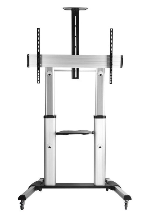 Stojak mobilny do dużych TV LCD/LED 60-100 cali 100kg VESA 2 półki Stojak mobilny do dużych TV LCD/LED 60-100 cali 100kg VESA 2 półki