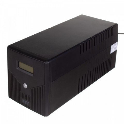 Zasilacz awaryjny UPS Line-Ineractive LCD, 1000VA/600W, 2x12V/7Ah, AVR, 4xSCHUKO, USB, RS232, RJ45 Zasilacz awaryjny UPS Line-Ineractive LCD, 1000VA/600W, 2x12V/7Ah, AVR, 4xSCHUKO, USB, RS232, RJ45