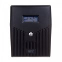 Zasilacz awaryjny UPS Line-Ineractive LCD, 1500VA/900W, 2x12V/9Ah, AVR, 4xSCHUKO, USB, RS232, RJ45