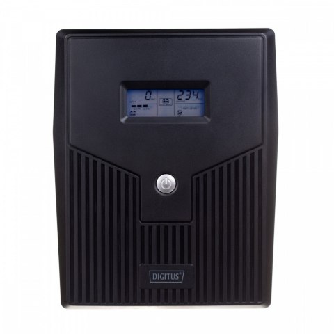 Zasilacz awaryjny UPS Line-Ineractive LCD, 1500VA/900W, 2x12V/9Ah, AVR, 4xSCHUKO, USB, RS232, RJ45 Zasilacz awaryjny UPS Line-Ineractive LCD, 1500VA/900W, 2x12V/9Ah, AVR, 4xSCHUKO, USB, RS232, RJ45