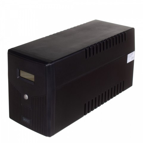 Zasilacz awaryjny UPS Line-Ineractive LCD, 1500VA/900W, 2x12V/9Ah, AVR, 4xSCHUKO, USB, RS232, RJ45 Zasilacz awaryjny UPS Line-Ineractive LCD, 1500VA/900W, 2x12V/9Ah, AVR, 4xSCHUKO, USB, RS232, RJ45