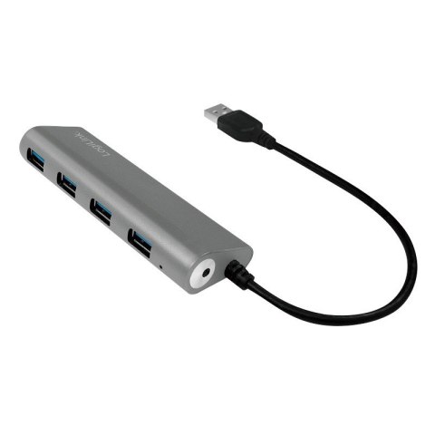 Hub 4xUSB 3.0 aluminiowa obudowa Hub 4xUSB 3.0 aluminiowa obudowa
