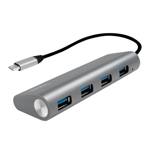 Hub 4xUSB 3.1, USB-C, aluminiowa obudowa Hub 4xUSB 3.1, USB-C, aluminiowa obudowa