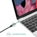 CB-CD6 nylonowy kabel Quick Charge USB C - USB C | 2m | 3A | 60W PD | 20V