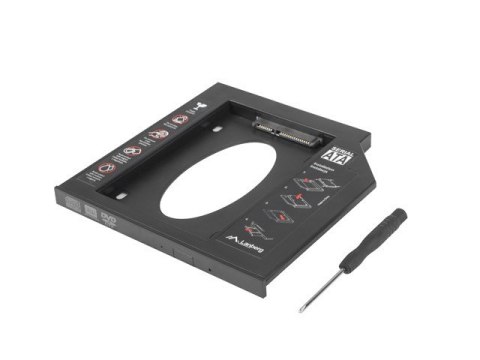 Adapter HDD ramka 5,25 x 2,5 cala, 9.5mm smukła Adapter HDD ramka 5,25 x 2,5 cala, 9.5mm smukła