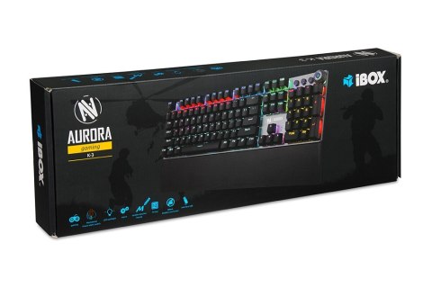 Klawiatura Aurora K-3 Gaming mechaniczna Klawiatura Aurora K-3 Gaming mechaniczna