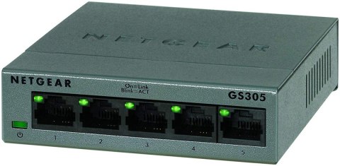 Przełącznik niezarządzalny GS305 5-port 5xGE Przełącznik niezarządzalny GS305 5-port 5xGE