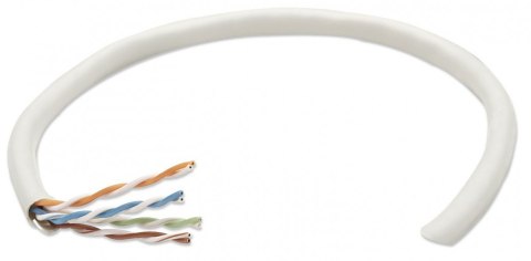 Kabel instalacyjny skrętka UTP 4x2 kat. 5e drut CCA 305m szary Kabel instalacyjny skrętka UTP 4x2 kat. 5e drut CCA 305m szary