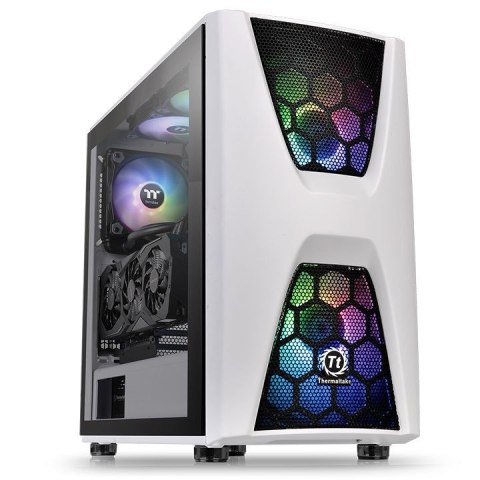 Obudowa Commander C34 Tempered Glass ARGB Snow Edition Obudowa Commander C34 Tempered Glass ARGB Snow Edition