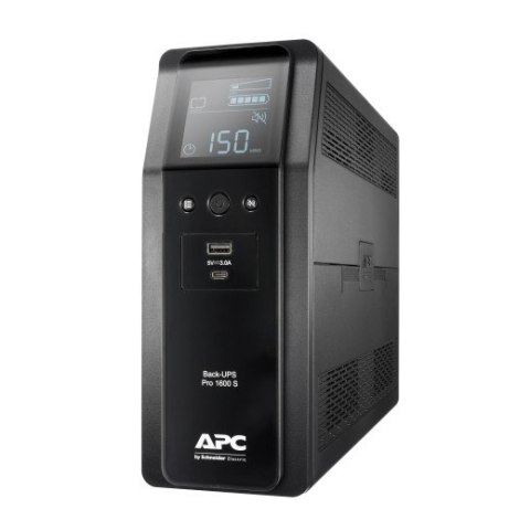 BR1600SI UPS Back ProBR1600VA/960W 6xC13, AVR,LCD, Ładowarka USB A/C Czysta sinusoida przy pracy bateryjnej BR1600SI UPS Back ProBR1600VA/960W 6xC13, AVR,LCD, Ładowarka USB A/C Czysta sinusoida przy pracy bateryjnej