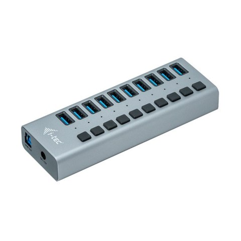 Hub USB3.0 z ładowaniem, 10 portów Hub USB3.0 z ładowaniem, 10 portów