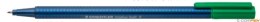 Długopis triplus ball, F, zielony, Staedtler S 437 F-5