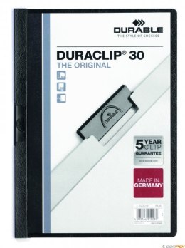 Skoroszyt DURABLE DURACLIP Original 30 czarny 2200-01