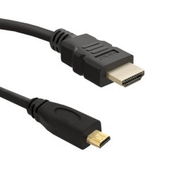 Kabel HDMI 1.4 Męski / Micro HDMI v1.4 męski | 2m