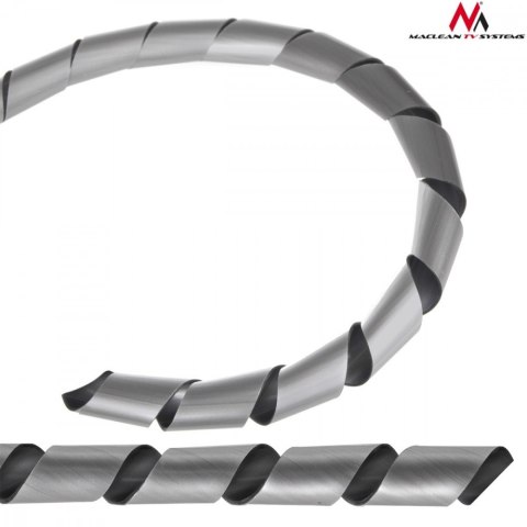Osłona maskująca na kable MCTV-687S (20.4*22mm) 3m srebna spirala Osłona maskująca na kable MCTV-687S (20.4*22mm) 3m srebna spirala