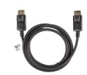 Kabel DisplayPort M/M 4K 1.8M czarny