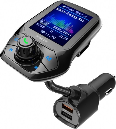 Transmiter SWM 5858 BT Modulator BT / MP3, 2 USB, micro TF/SD Transmiter SWM 5858 BT Modulator BT / MP3, 2 USB, micro TF/SD