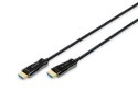 Kabel połączeniowy hybrydowy AOC HDMI 2.0 Premium HighSpeed 4K/60Hz UHD HDMI A/HDMI A M/M czarny 20m