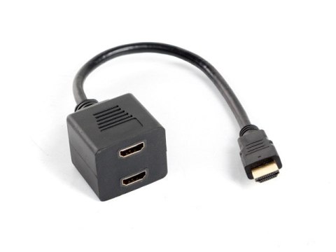 Adapter HDMI-A (M) -> HDMI-A (F) x2 splitter 20cm Adapter HDMI-A (M) -> HDMI-A (F) x2 splitter 20cm