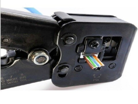 Zaciskarka wtyków RJ45 RJ12, RJ11 NT-0204 Zaciskarka wtyków RJ45 RJ12, RJ11 NT-0204