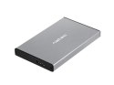 Kieszeń zewnętrzna HDD/SSD Sata Rhino Go 2,5 USB 3.0 szara