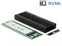 Kieszeń zewnętrzna SSD M.2 NVME USB C 3.1 Gen 2 czarna