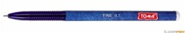 Długopis JEANS Medium końcówka fine 0,8mm, niebieski TO-049 Toma