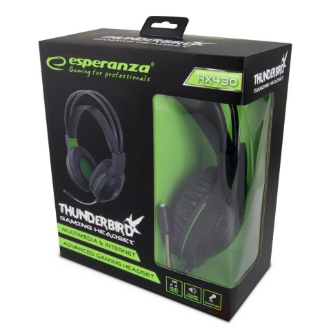 Słuchawki z mikrofonem gaming thunderbird Słuchawki z mikrofonem gaming thunderbird