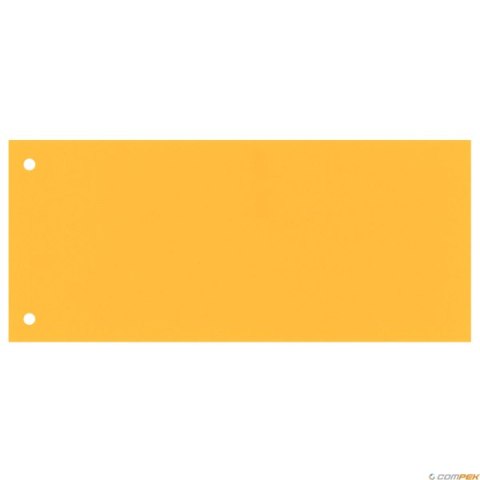 Przekładki 1/3 A4 Maxi Esselte, żółty, 100 szt., 624448