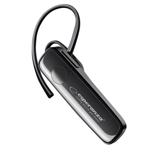 Słuchawka douszna bluetooth Celebes czarna Słuchawka douszna bluetooth Celebes czarna