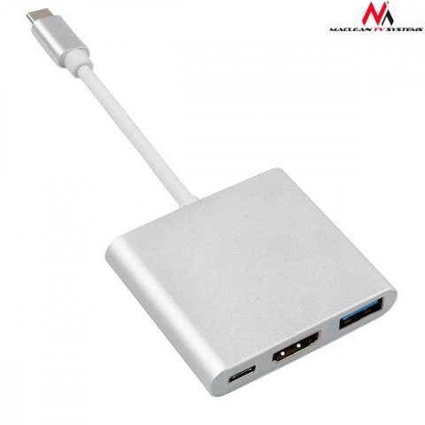 Adapter USB-C - HDMI / USB 3.0 / USB-C MCTV-840 Adapter USB-C - HDMI / USB 3.0 / USB-C MCTV-840