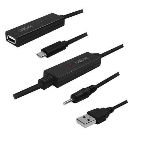 Kabel repeater aktywny USB-C 2.0 długość 40m Kabel repeater aktywny USB-C 2.0 długość 40m