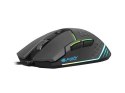 Mysz Battler 6400 DPI dla graczy podświetlenie Czarna