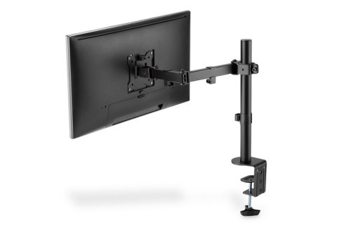 Uchwyt biurkowy pojedynczy z zaciskiem 1xLCD max. 32 cale max. 8 kg uchylno-obrotowy 270 (PIVOT) Uchwyt biurkowy pojedynczy z zaciskiem 1xLCD max. 32 cale max. 8 kg uchylno-obrotowy 270 (PIVOT)