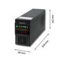 Zasilacz awaryjny UPS MONOLITH | 800VA | 480W | LCD | USB