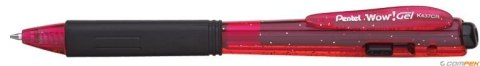 Długopis żelowy 0,7mm czerwony K437CR-B PENTEL