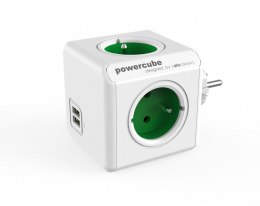 Rozgałęziacz PowerCube Original USB 2202GN/FROUPC Zielony