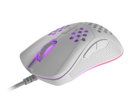 Mysz Krypton 550 8000 DPI podświetlenie RGB dla graczy lekka Biała Mysz Krypton 550 8000 DPI podświetlenie RGB dla graczy lekka Biała