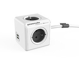 Listwa zasilająca PowerCube Extended USB 3m 2404/FREUPC Szara Listwa zasilająca PowerCube Extended USB 3m 2404/FREUPC Szara