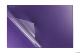 Podkład na biurko z folią 38x58 violet BIURFOL KPB-01-05