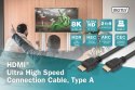 Kabel połączeniowy HDMI Ultra HighSpeed z Ethernetem 8K 60Hz UHD
