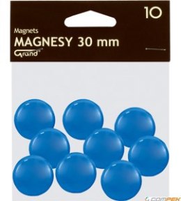 Magnesy 30mm GRAND niebieskie (10) ^ 130-1696 a