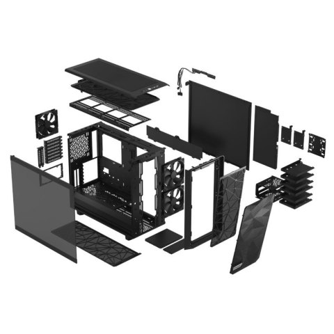 Obudowa Meshify 2 Compact Black TG Light Tint Obudowa Meshify 2 Compact Black TG Light Tint