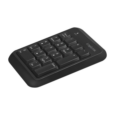 Klawiatra numeryczna Bluetooth v5.1 czarna Klawiatra numeryczna Bluetooth v5.1 czarna