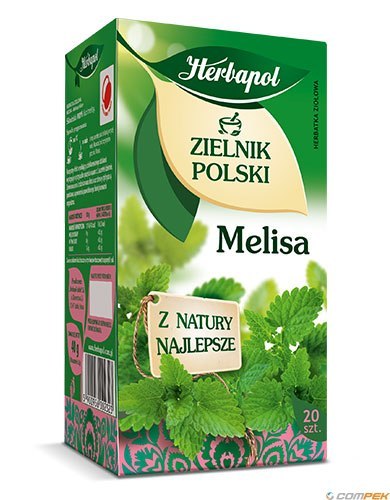 Herbata HERBAPOL ZIELNIK POLSKI melisa (20 torebek)